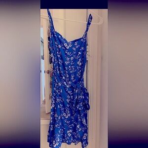 Zaful Mini Dress Women’s Clothing Gift for Her Summer Blue NWT
